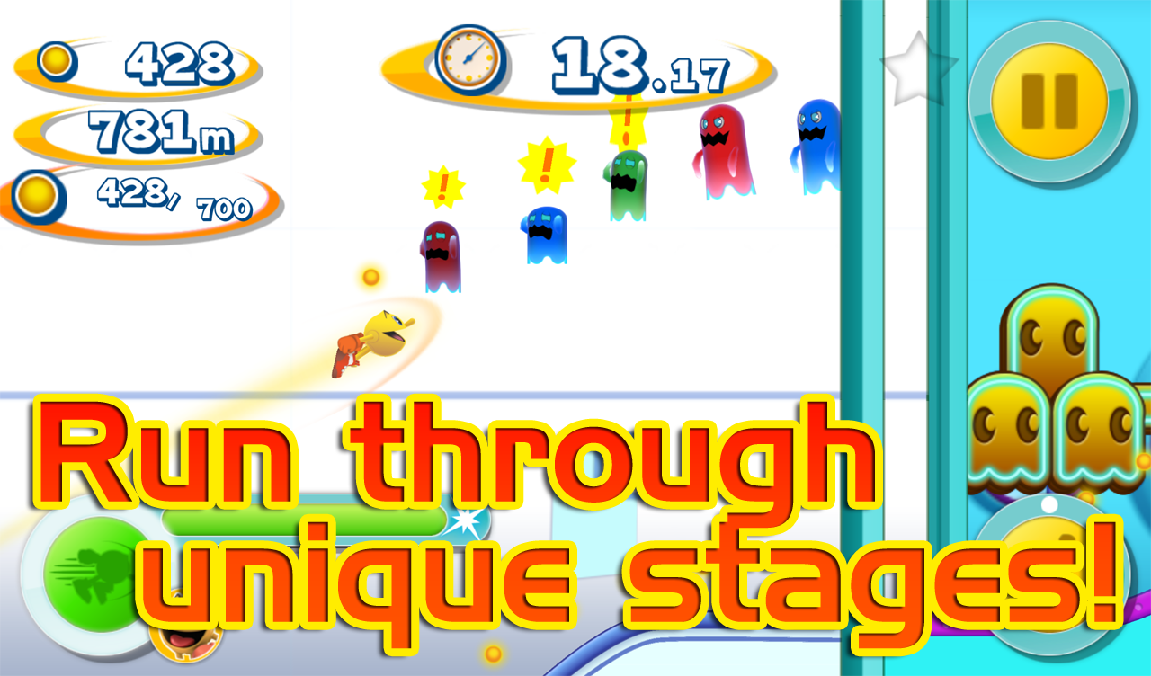 PAC-MAN DASH! 게임 스크린샷