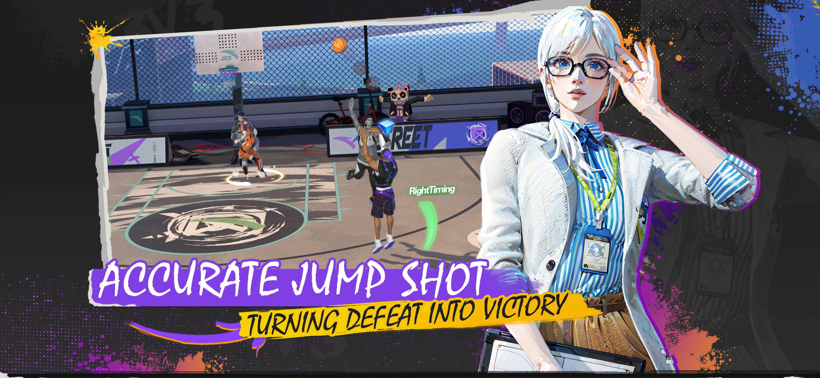 Let‘s Dunk 3X3 Game Screenshot