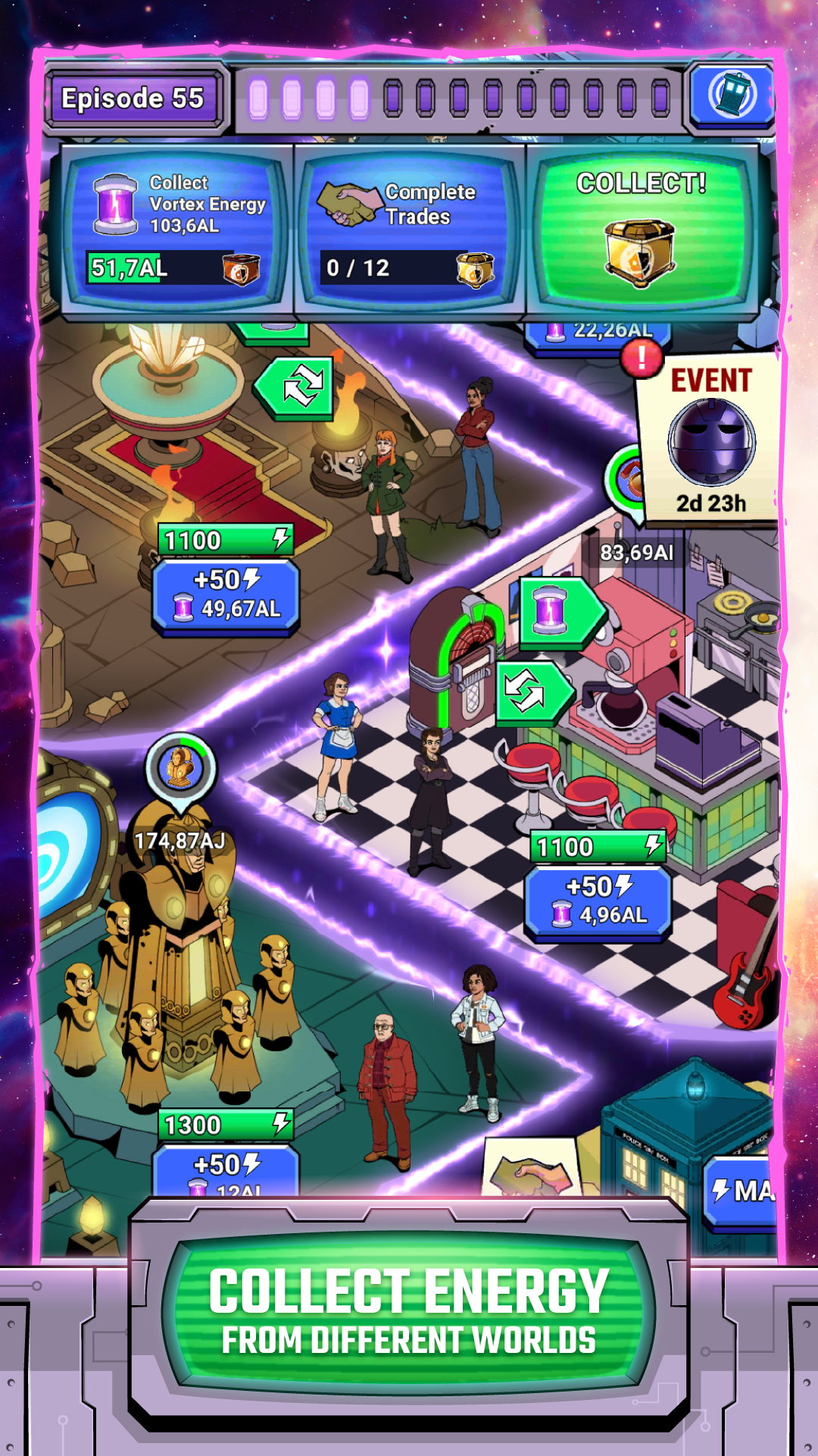 Doctor Who: Lost in Time Game Screenshot