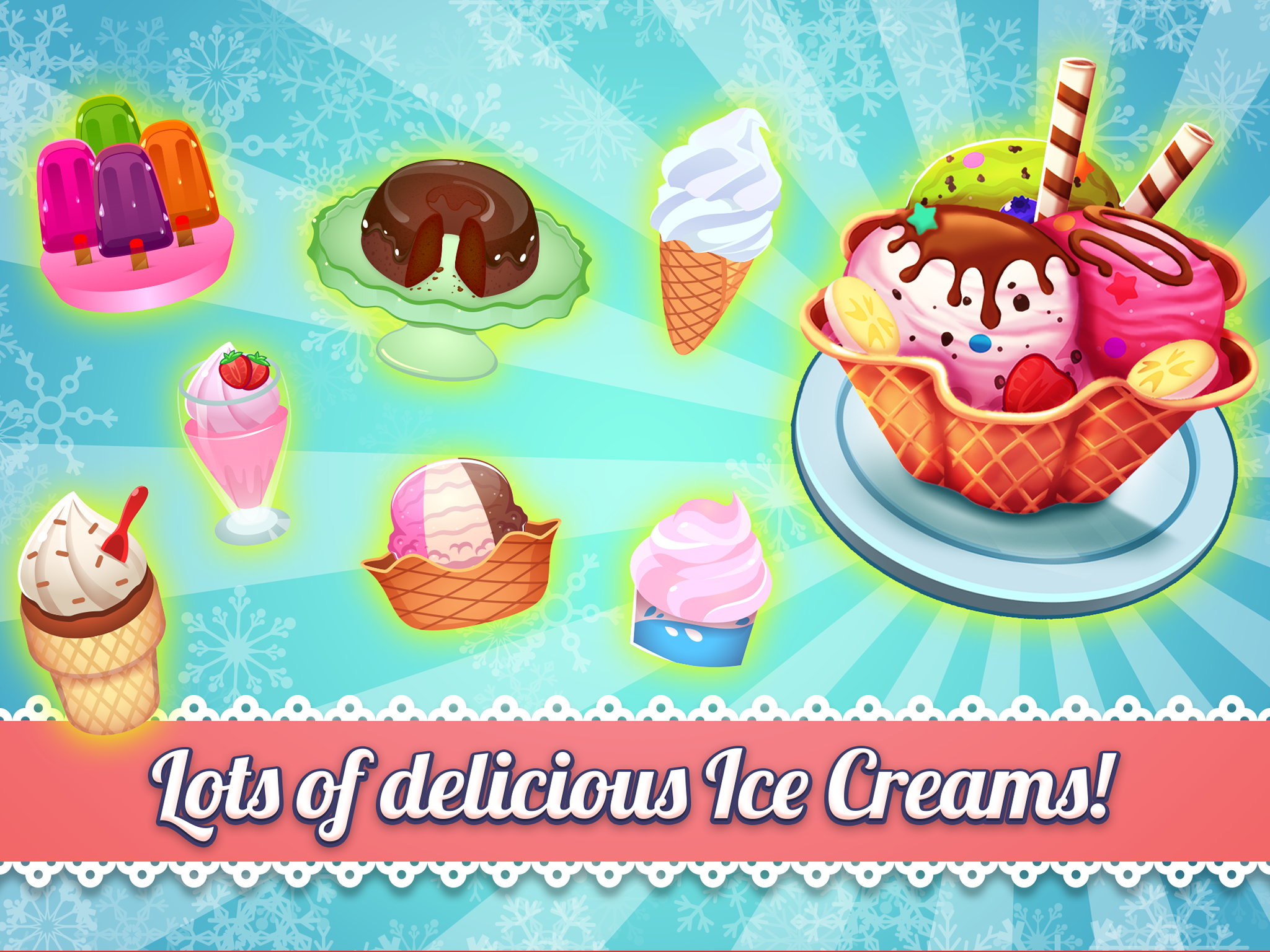 My Ice Cream Shop: Time Manage Game Screenshot