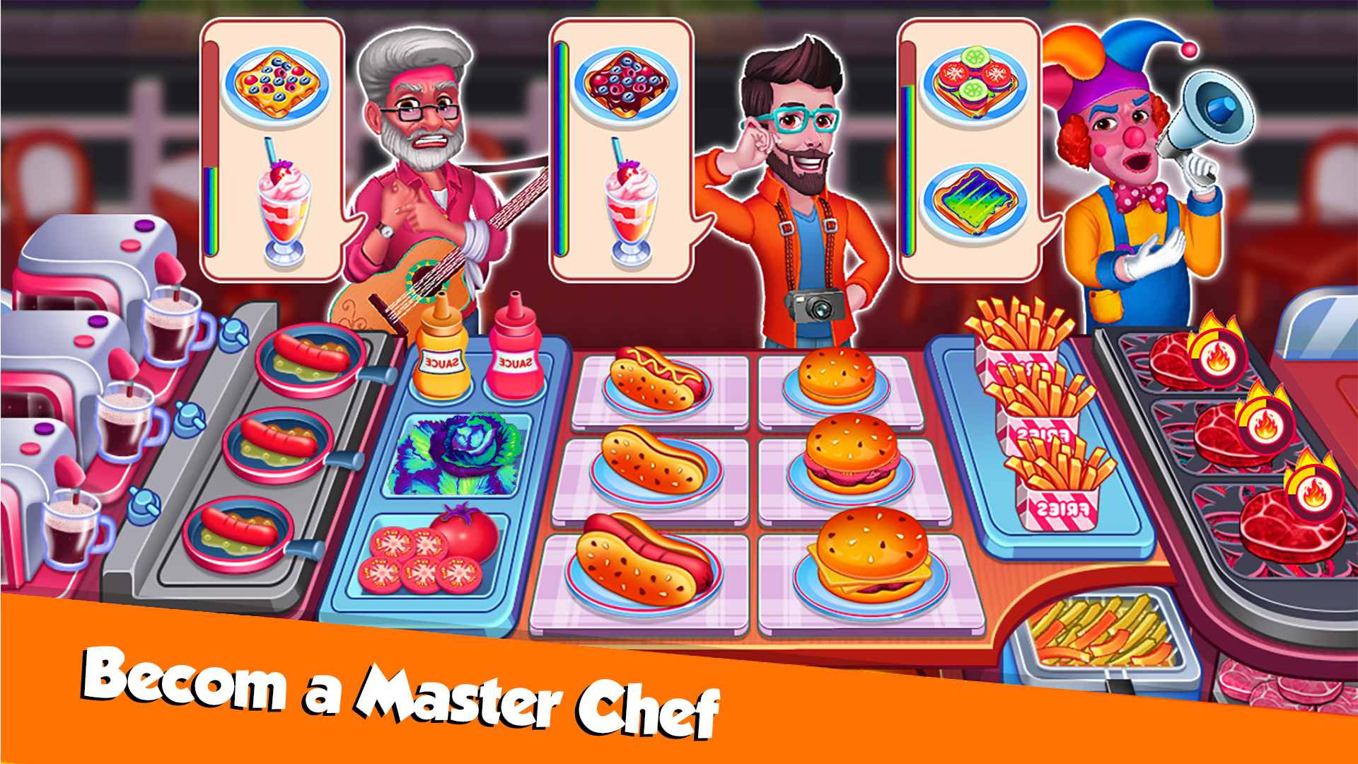 Screenshot 1 of เกมส์ทำอาหาร เชฟครัว 1.3