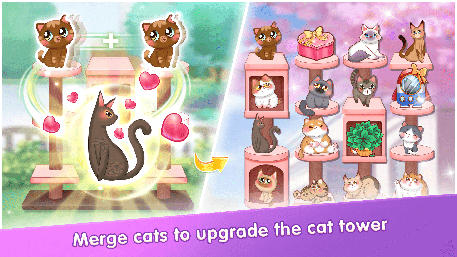 My Cat Diary - Merge Cat & Dress up Princess Gamesのキャプチャ