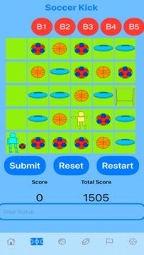 Sports Trace Puzzle Game Screenshot
