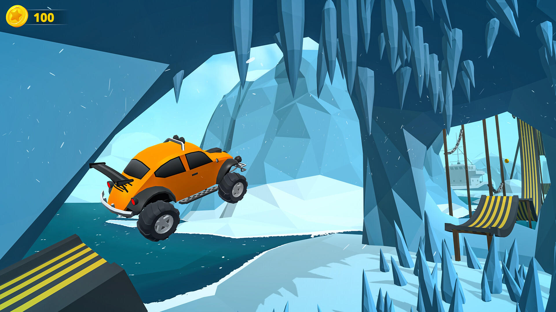 Stunt Paradise Game Screenshot