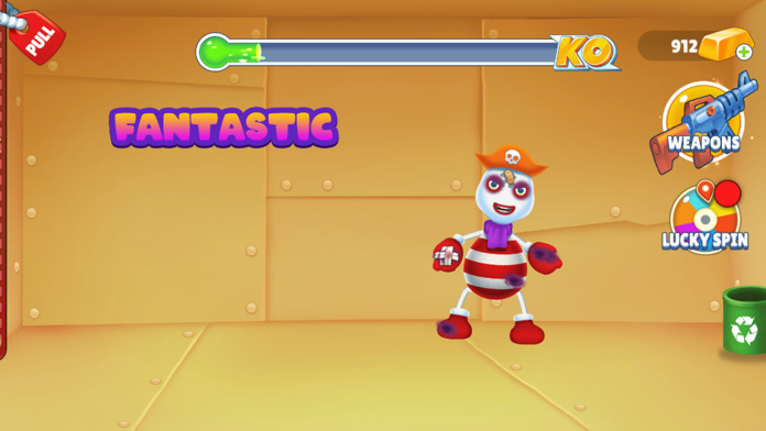 Kick Titan Clown Toilet screenshot game