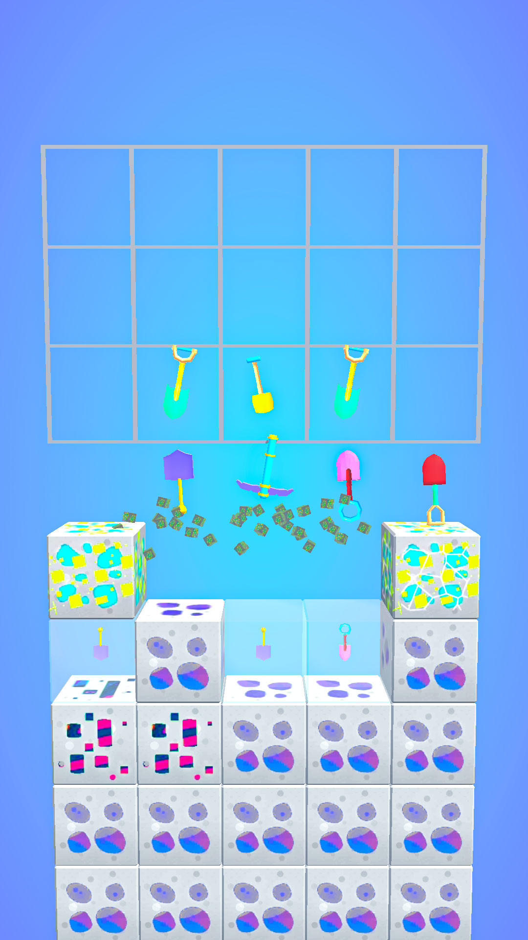 Miner Merge Master Mining Game 遊戲截圖