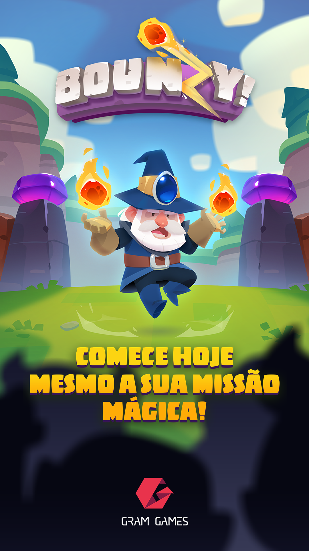 Captura de Tela do Jogo Bounzy!