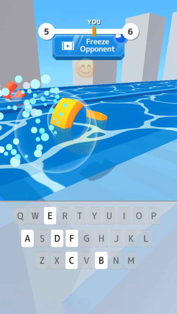 Type Spin: alphabet run game 게임 스크린 샷