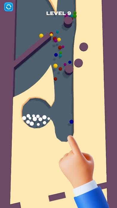 Gravity Sand Balls Game Screenshot