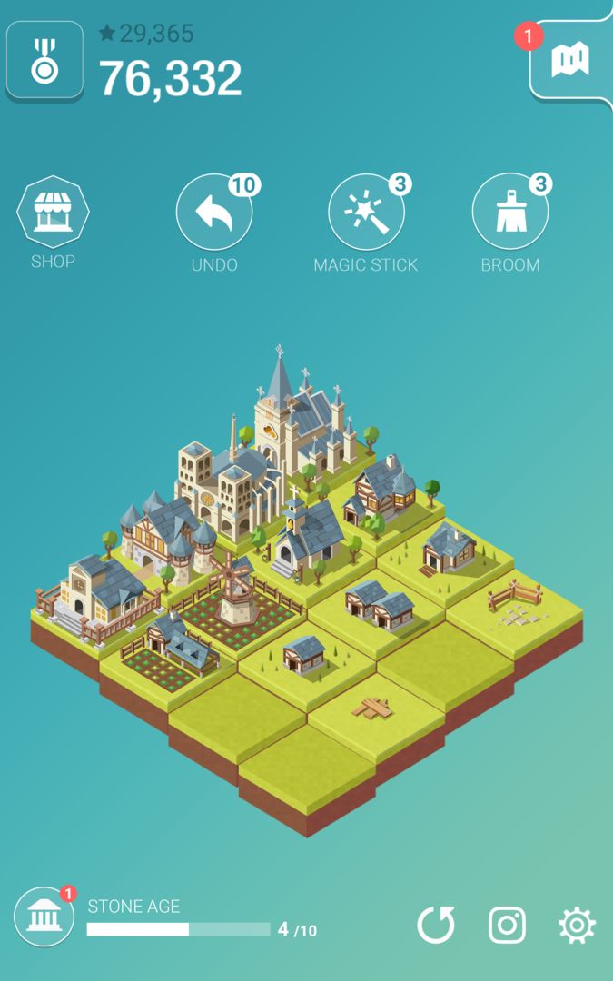 Age of 2048™: City Merge Games screenshot game