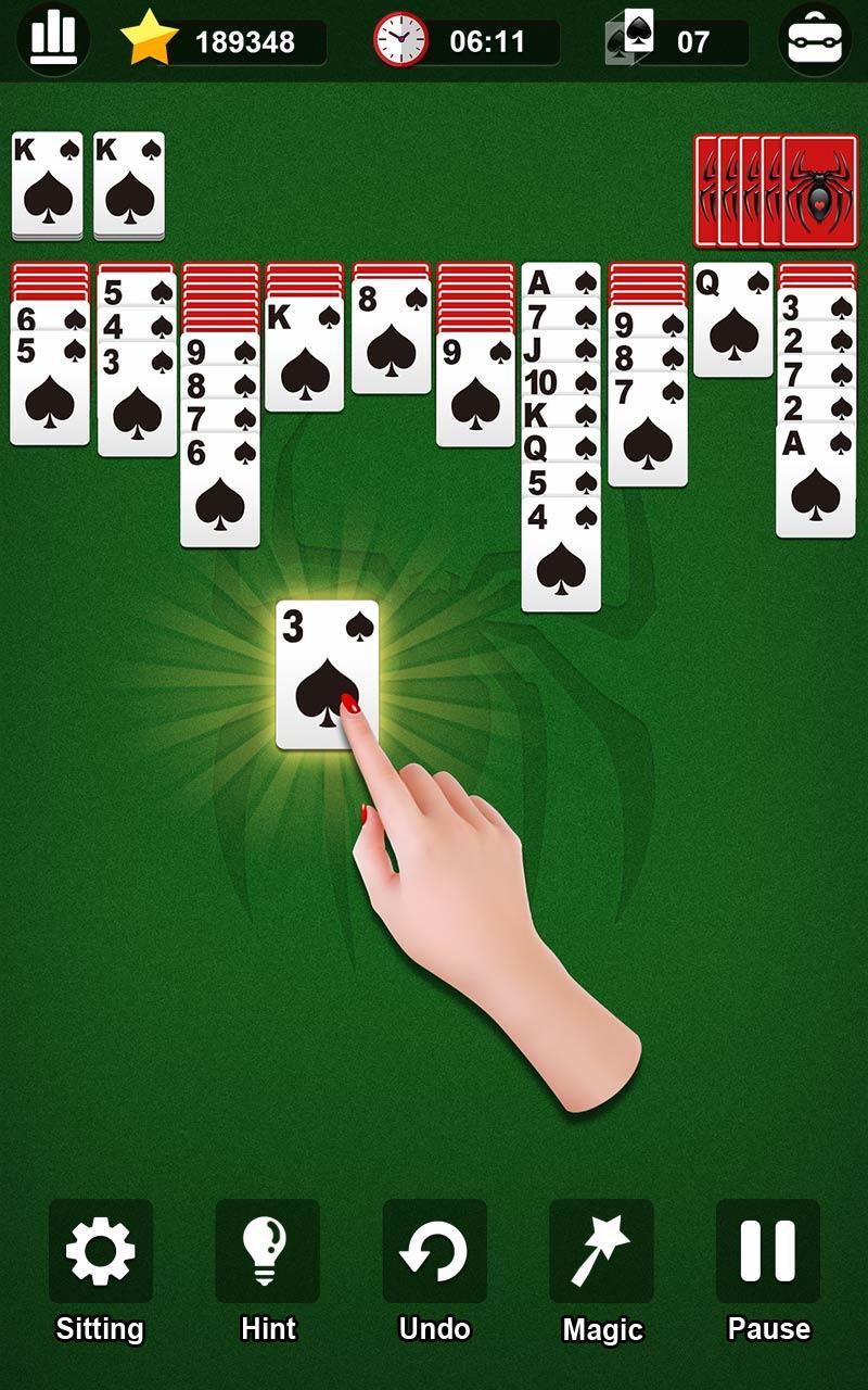 Screenshot 1 of ពីងពាង Solitaire 1.3.8