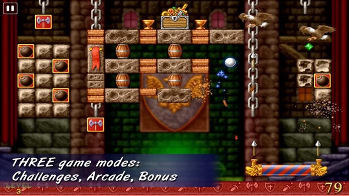 Bricks of Camelot Game Screenshot