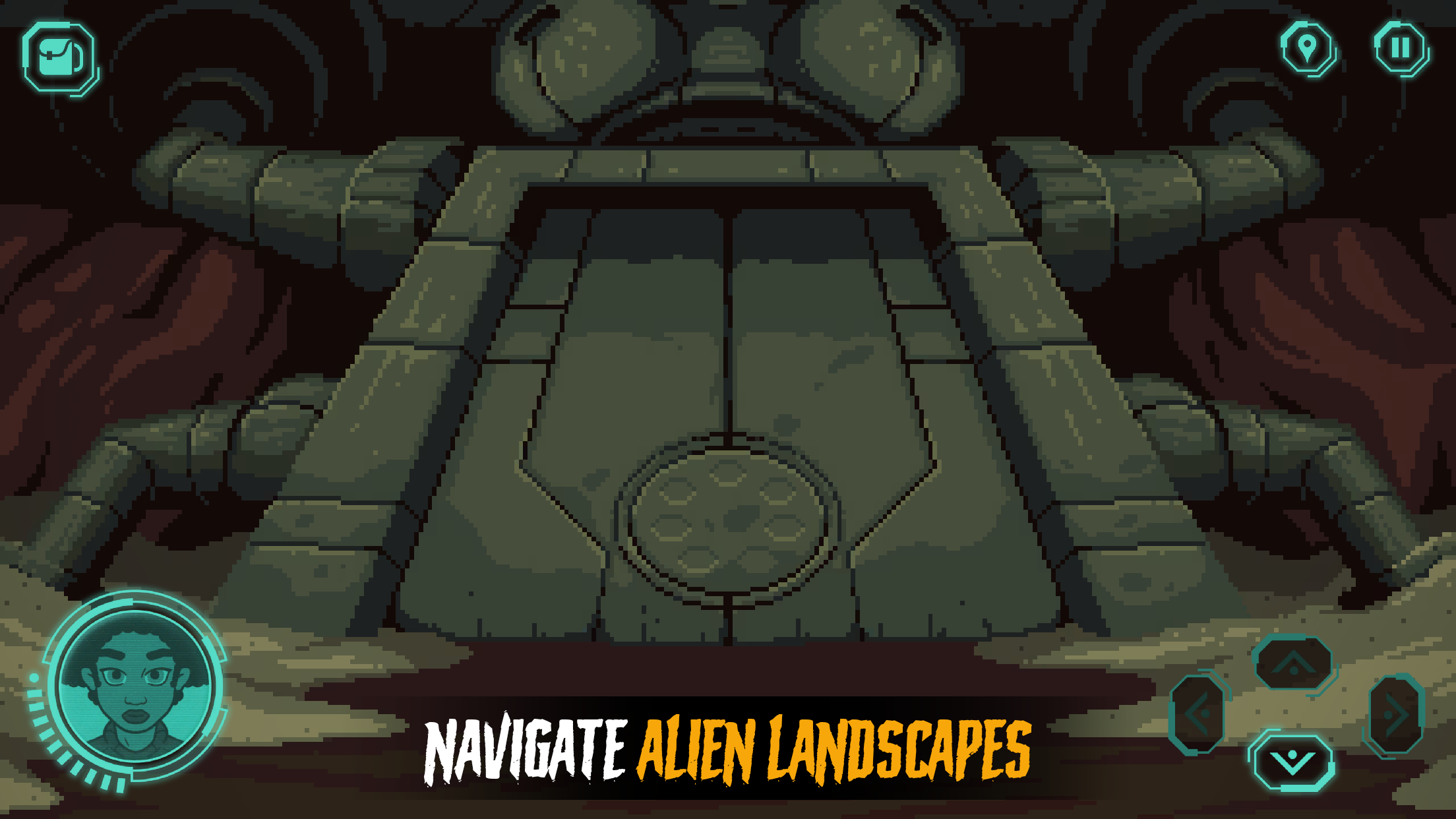 The Abandoned Planet Game Screenshot