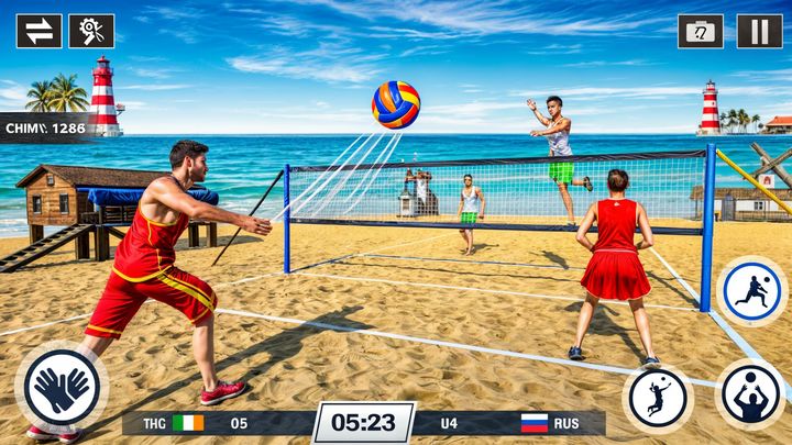 Screenshot 1 of Volleyball Game 3D Sports Game 0.1