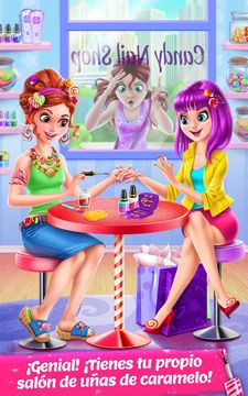 Captura de Pantalla del Juego Arte de uñas – Moda Dulce