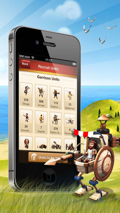 Screenshot of Ikariam Mobile