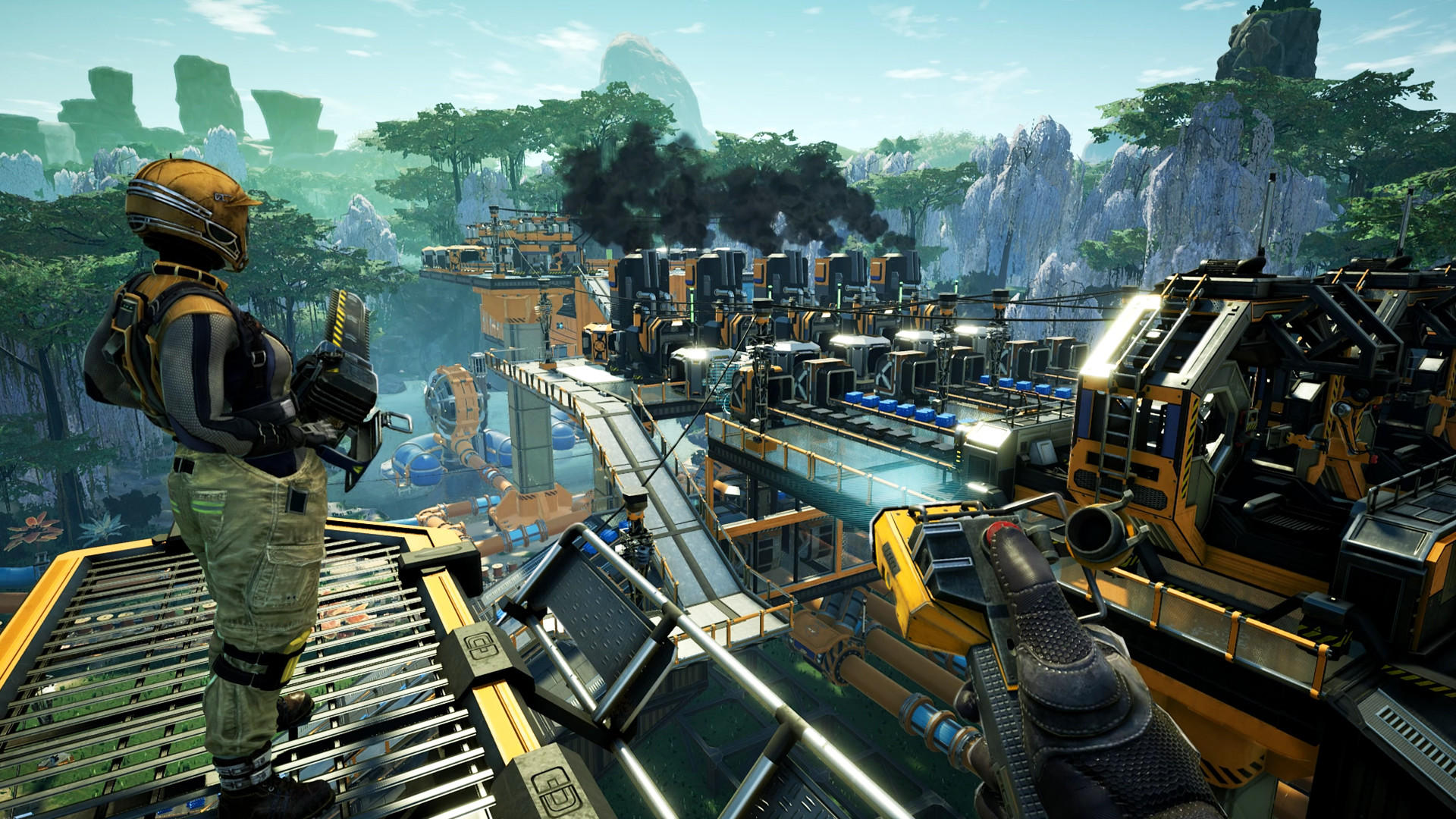 Screenshot of Satisfactory