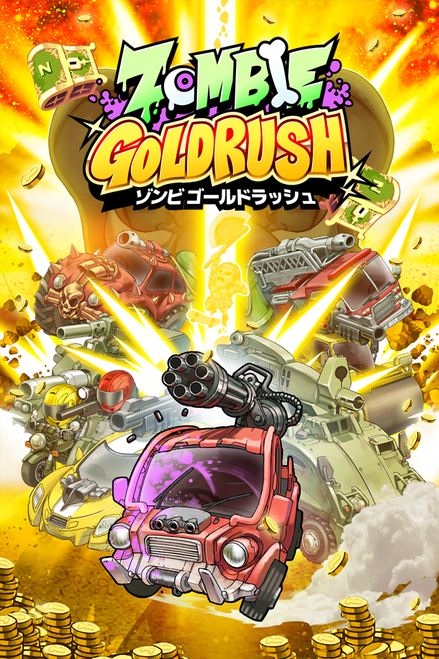 Captura de Tela do Jogo ZOMBIE GOLD RUSH