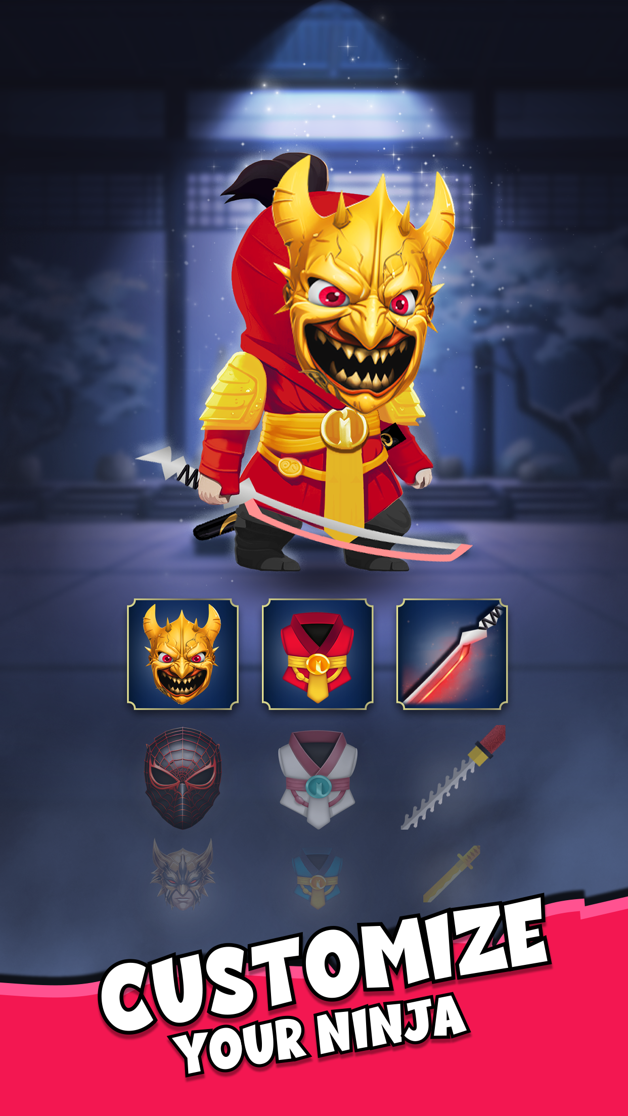 Screenshot of Ninja Alien: Survival Arena