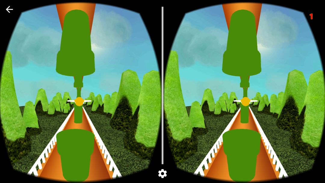 Screenshot of VR Flap Bird