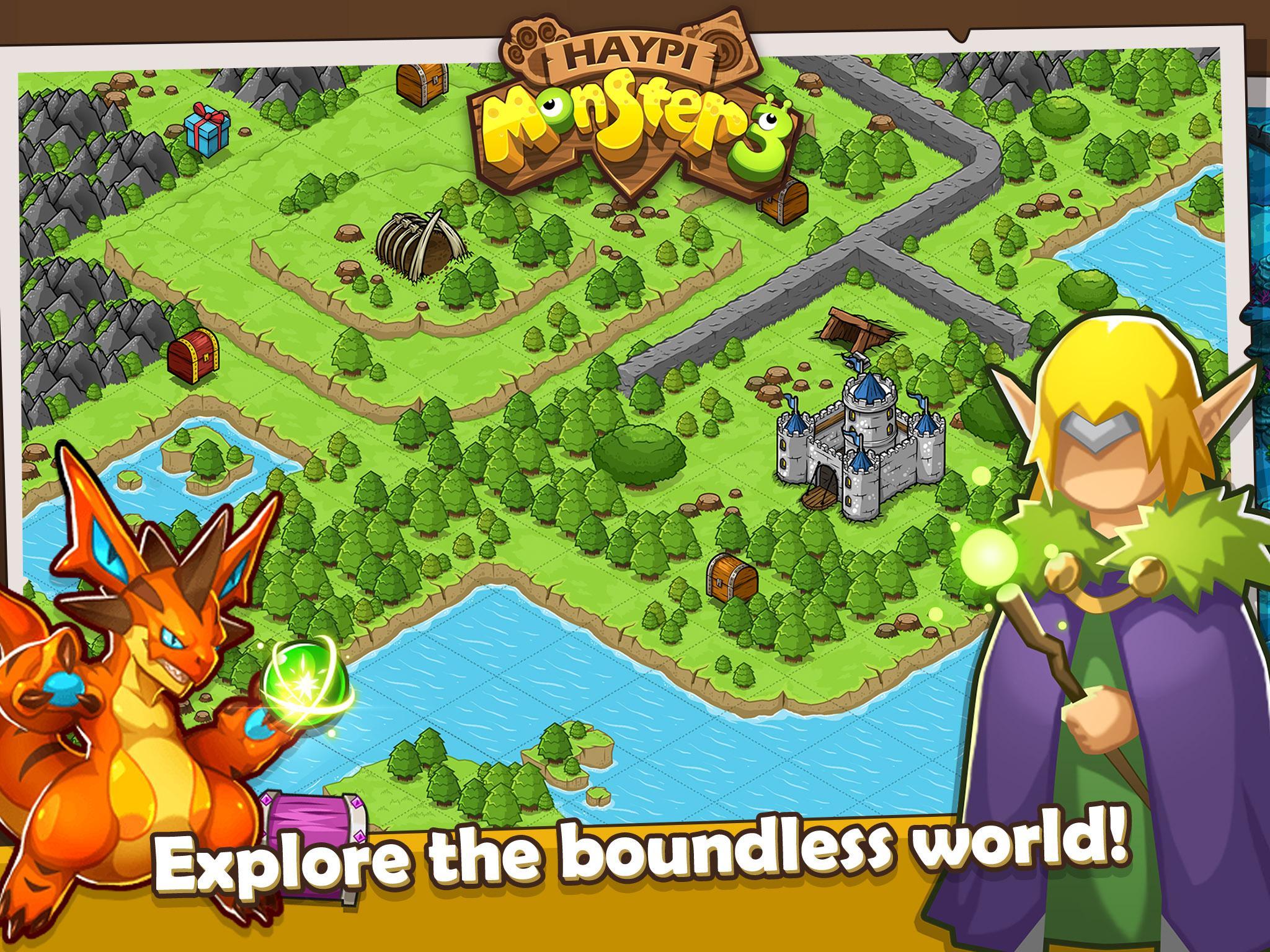 Haypi Monster 3 Game Screenshot