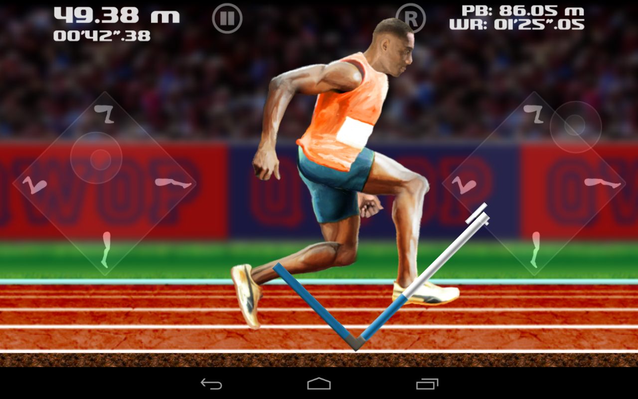 QWOP Game Screenshot