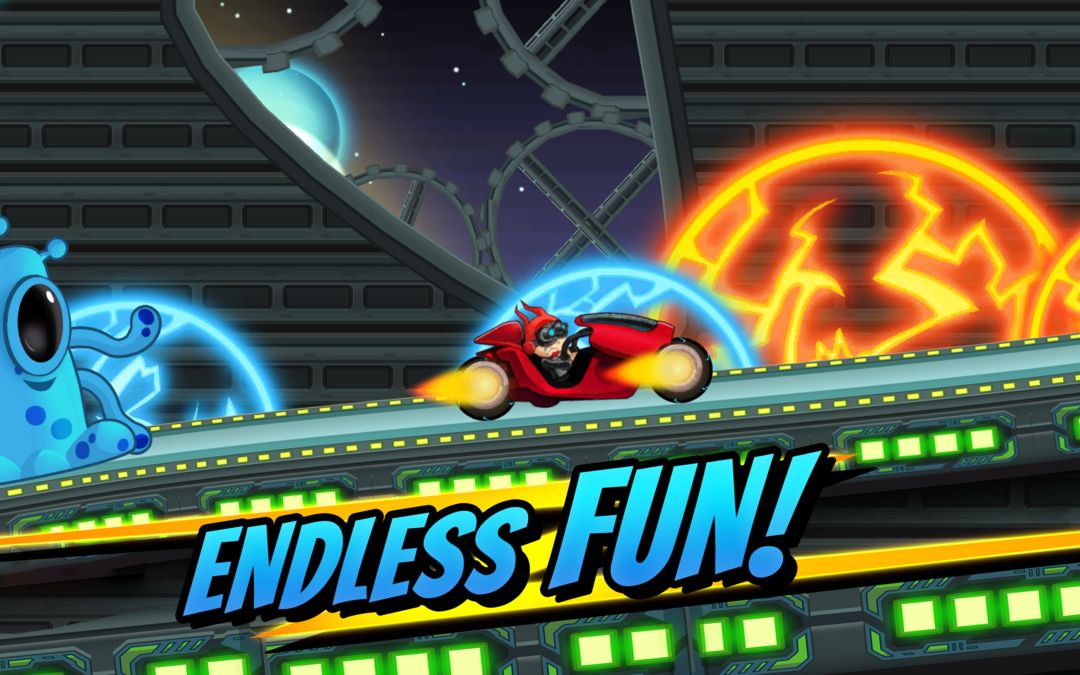 Superheroes Car Racing screenshot game