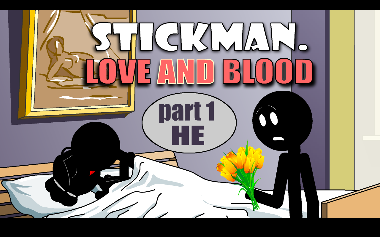 Stickman Love And Blood. He Game Screenshot