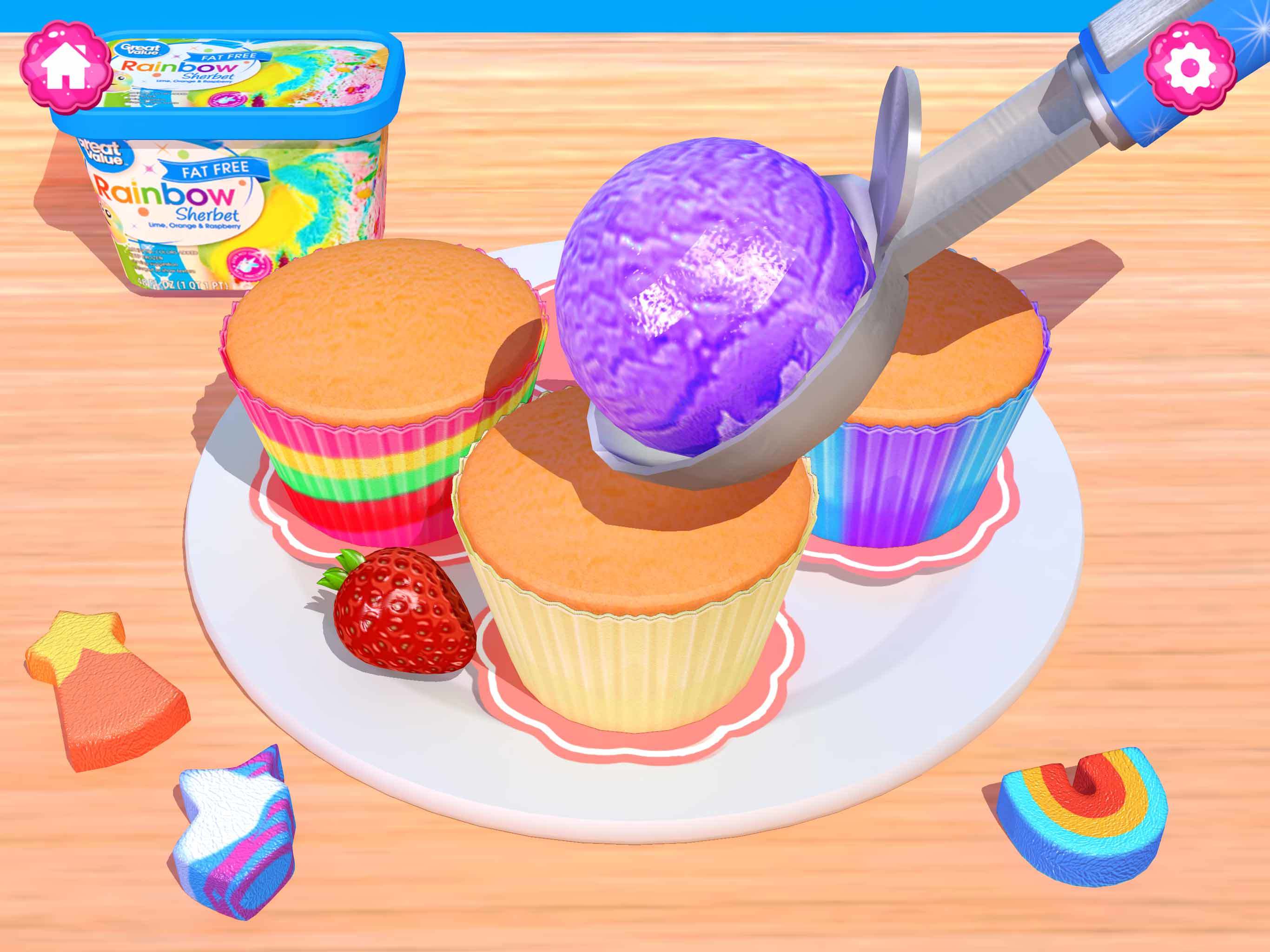 Cake Art Fun Dessert DIY Games ภาพหน้าจอเกม
