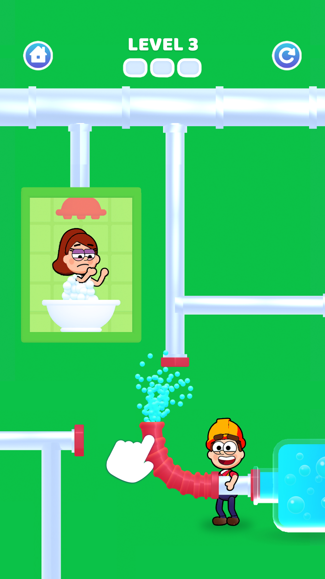 Plumber Masters Game Screenshot