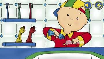 A Day with Caillou Game Screenshot
