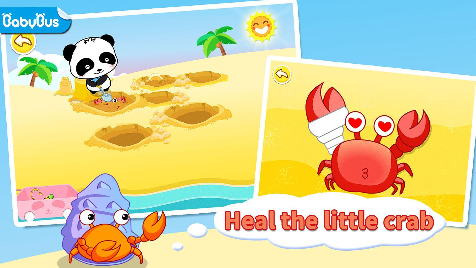 Baby Panda’s Treasure Island Game Screenshot
