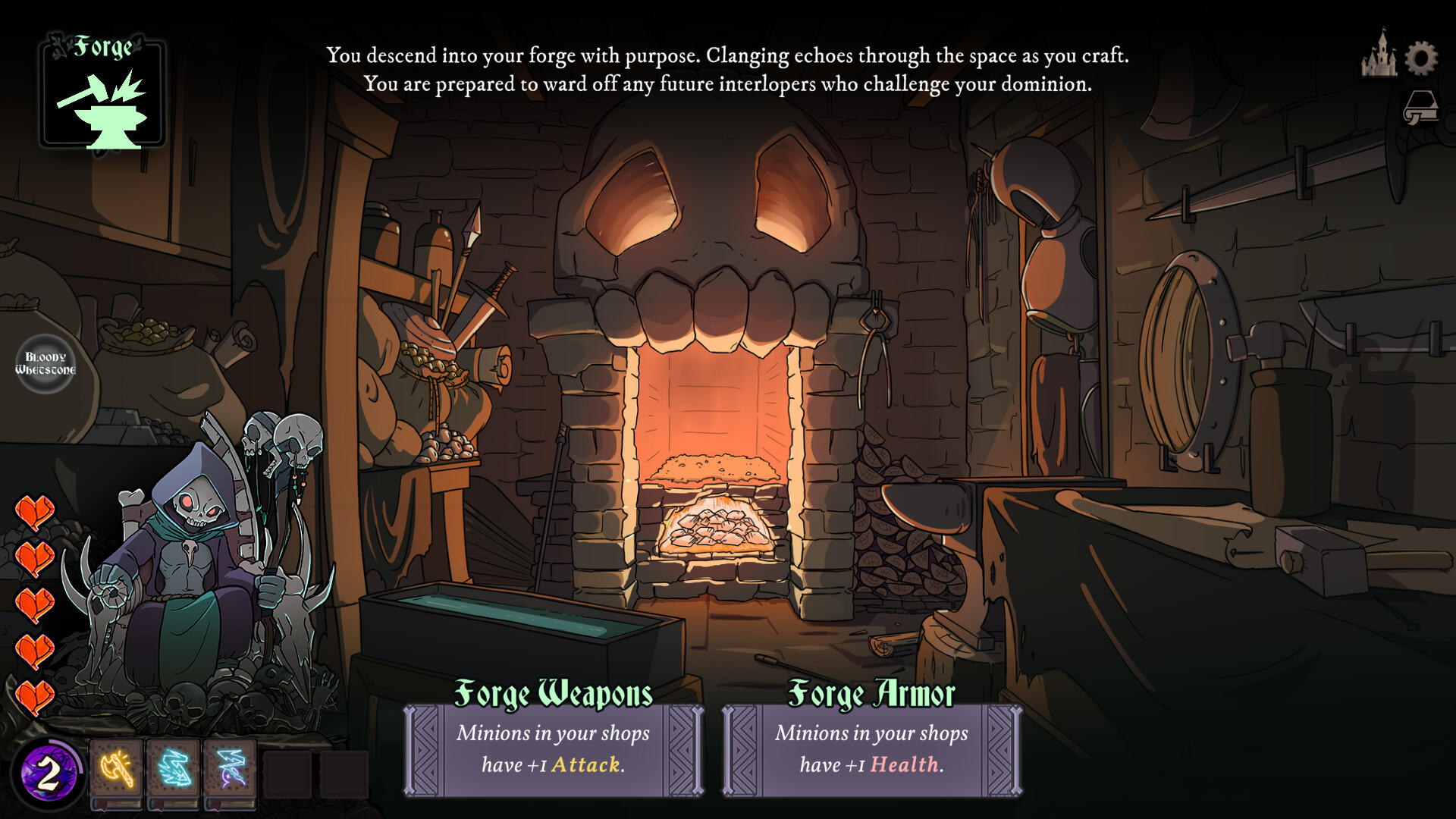 Screenshot of Throne of Bone