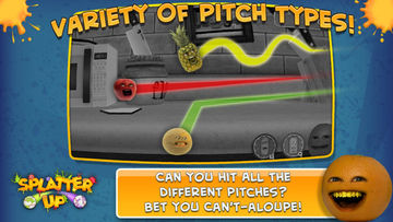 Annoying Orange: Splatter Up! Game Screenshot
