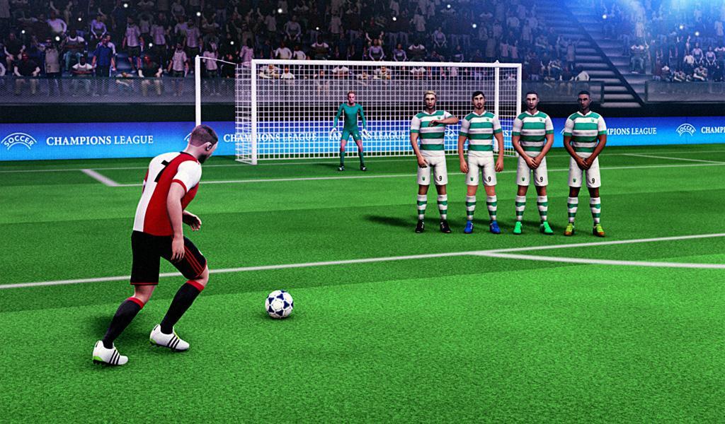 Champions FreeKick League 2018 ภาพหน้าจอเกม