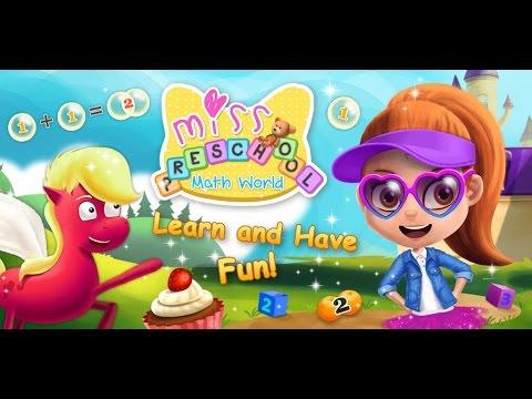 ภาพหน้าจอของวิดีโอ Miss Preschool Math World