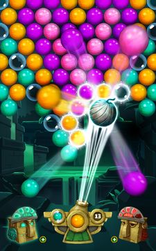 Bubble Shooter Legends Game Screenshot