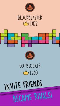 Outblocked Blast Blocks Puzzle Game Screenshot