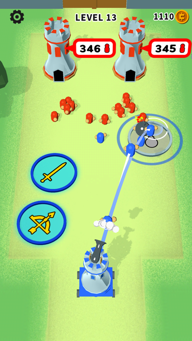 Tower Battle 3D Game Screenshot