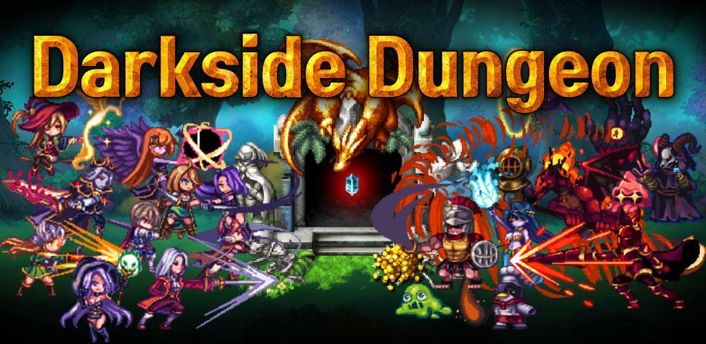 Banner of Darkside Dungeon roguelike สมมุติ 1.25