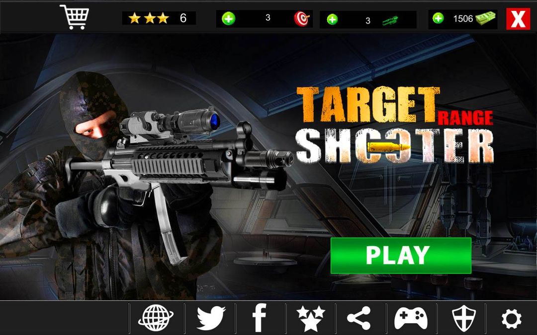 Target Range Shooting Master deluxe 게임 스크린 샷