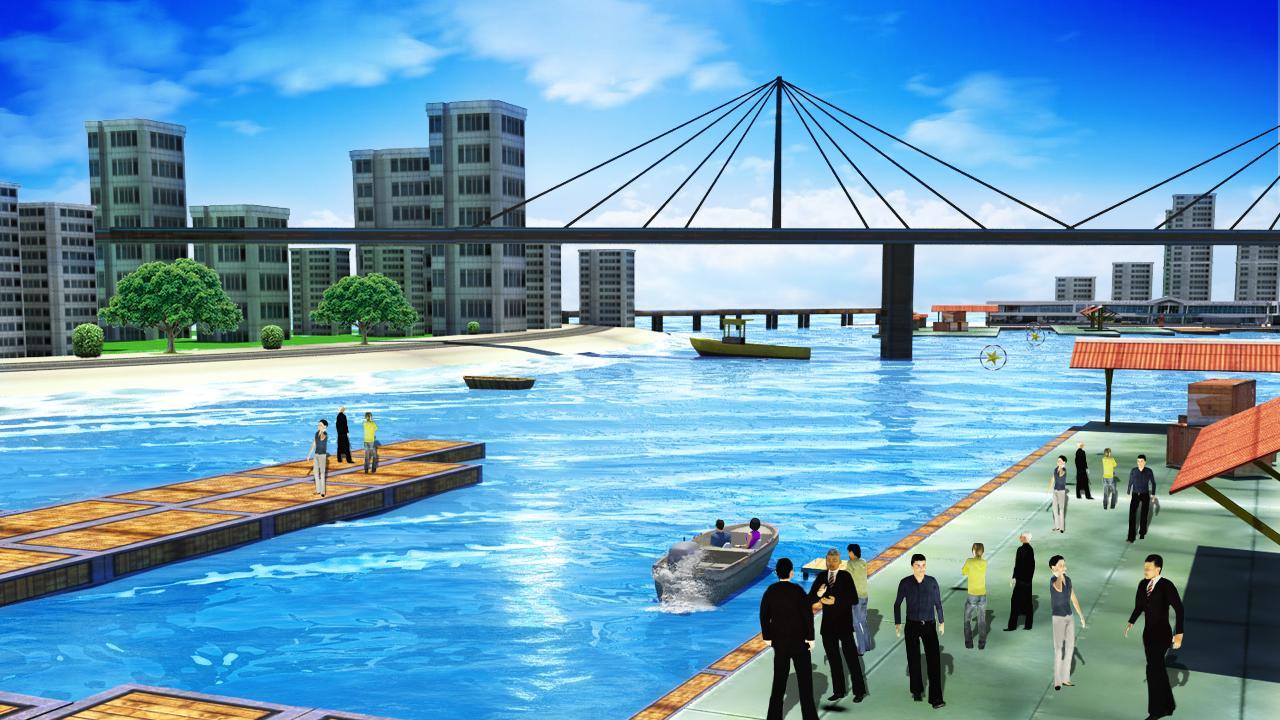 Boat Simulator Games Game Screenshot