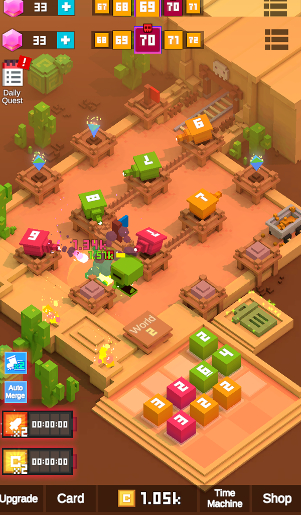 Screenshot of Block Fort