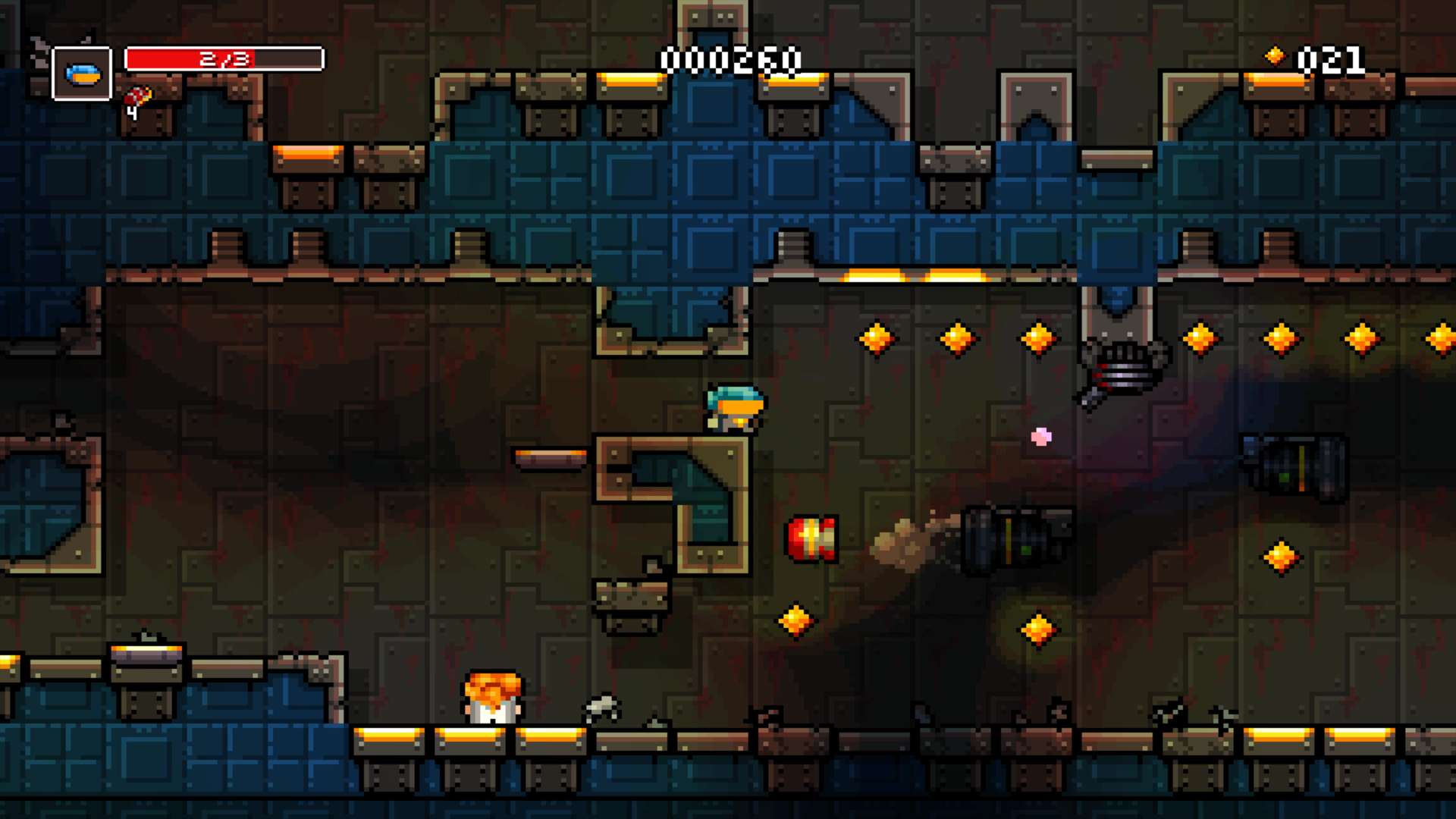 Meganoid Game Screenshot