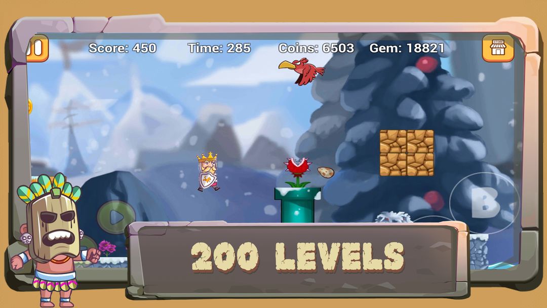 Super Jungle Adventure 2 - Jungle World Classic screenshot game