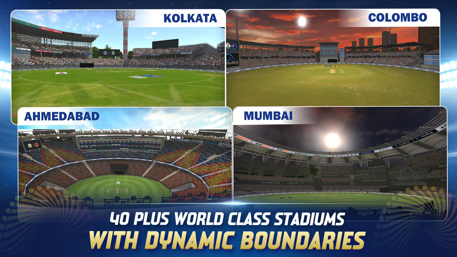 Real Cricket™ Swipe Game Screenshot