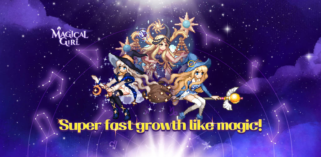 Banner of Magical Girl: Idle Pixel Hero 