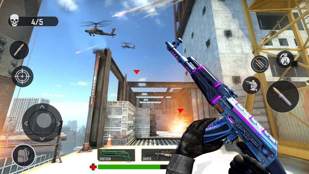 Screenshot of Army Commando Mission FPS Game
