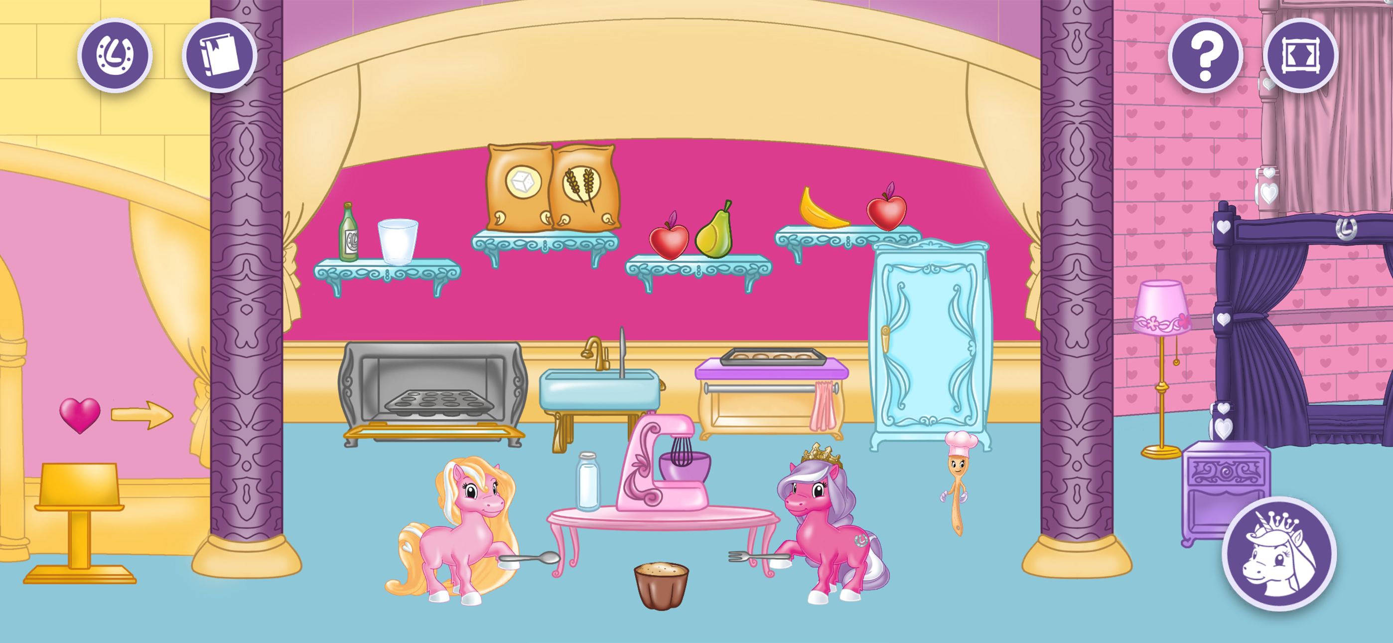 Captura de Tela do Jogo Lissy PONY Magical Adventures