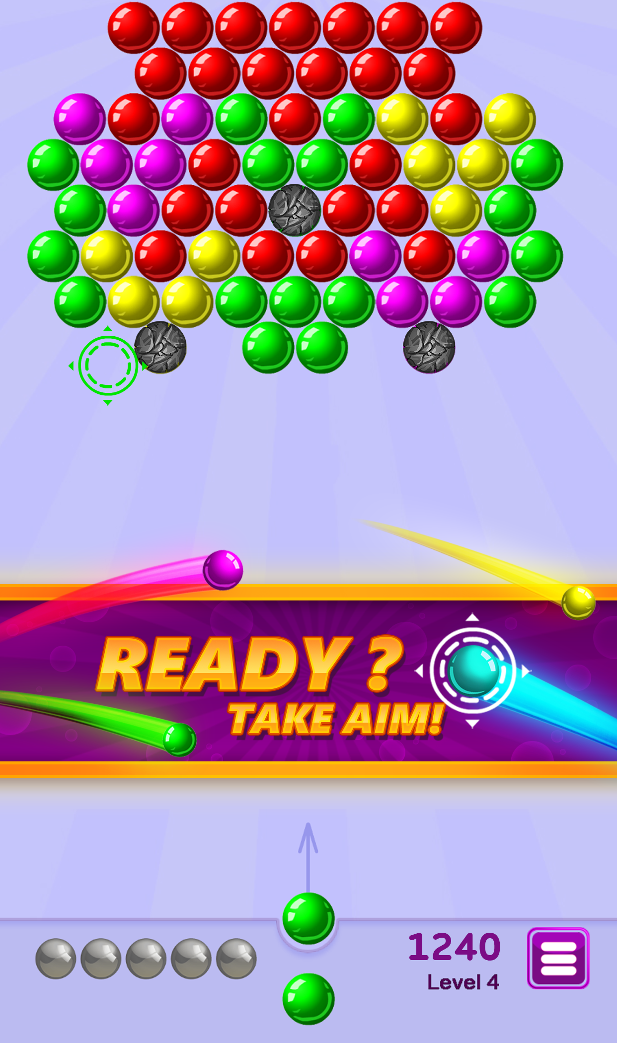 Bubble Shooter 2 - 600+ Levels Game Screenshot